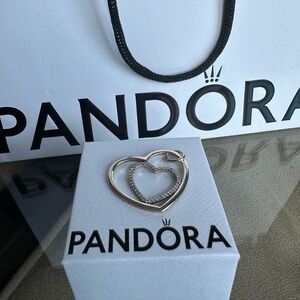 Pandora heart pendant without necklace chain